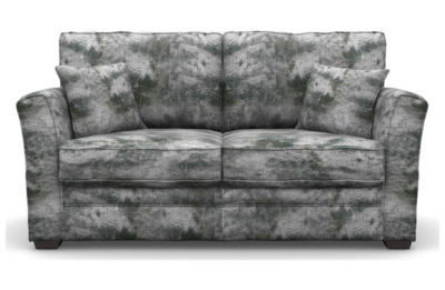 Heart of House Malton 2 Seater Fabric Sofa Bed - Silver